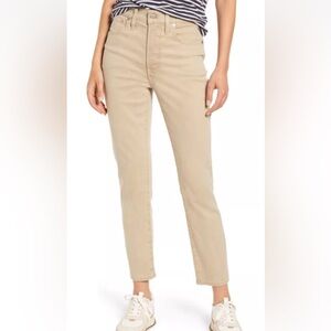 New Madewell Perfect Vintage Jean in Telluride Stone, 30